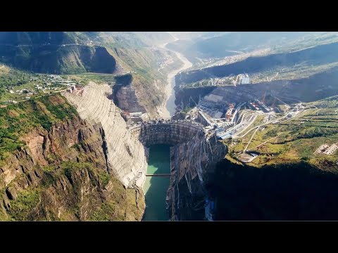 Explore Baihetan Hydropower Station, the world's second largest hydropower station