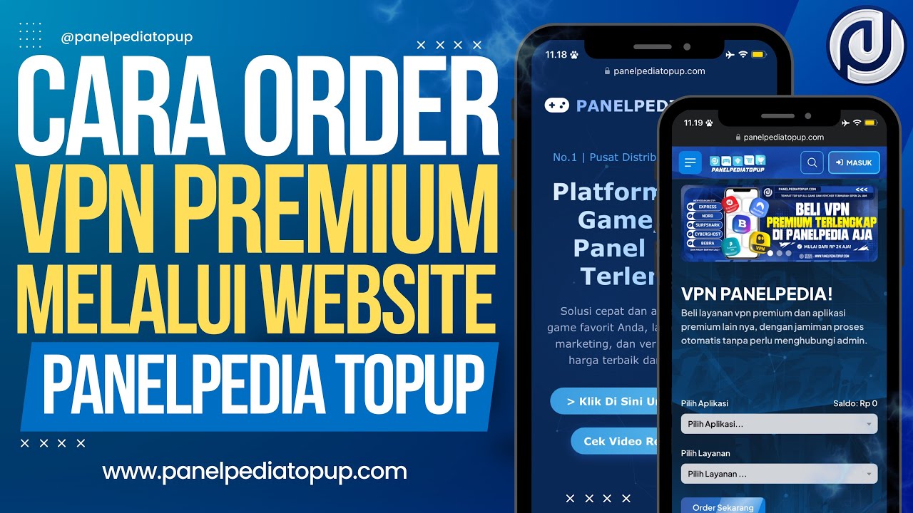 Cara order vpn premium di website panelpediatopup vpn premium terbaik
