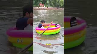 I Did Boating in Street Water