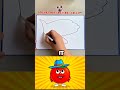 Easy Shark Hand Painting Tutorial | Viral Art Shorts 😍 #shorts