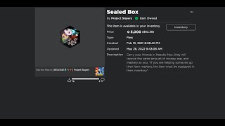 PROJECT SLAYERS BUYING NEZUKO BOX 5K ROBUX😱😱