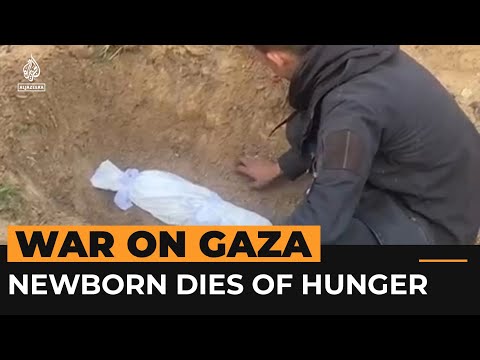 2-month-old baby dies from hunger in Gaza | Al Jazeera Newsfeed