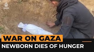 2-Month-Old Baby Dies From Hunger In Gaza Al Jazeera Newsfeed