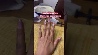 Nail extensions | Nail Art | Cat Eye Nails #nailart #naildesign #selflove #ugccreator #viralshorts