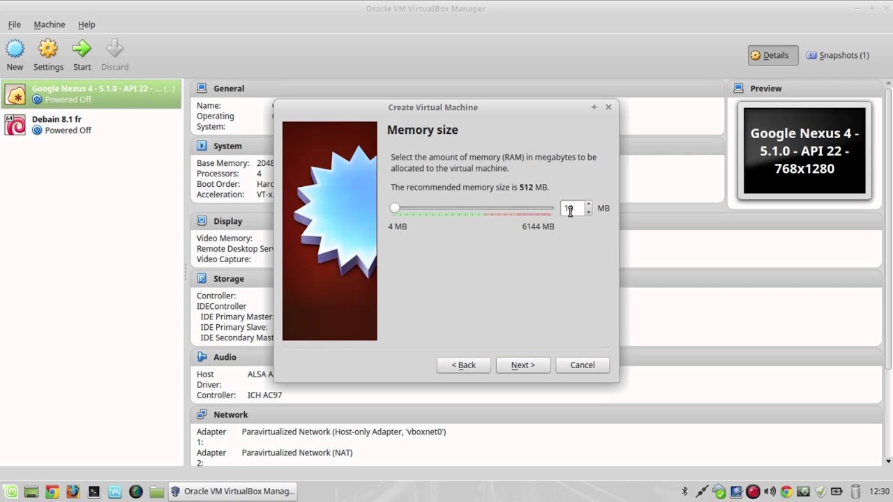 Tutorial 01 - Preparing Virtualbox for Debian 8.1 installation - YouTube