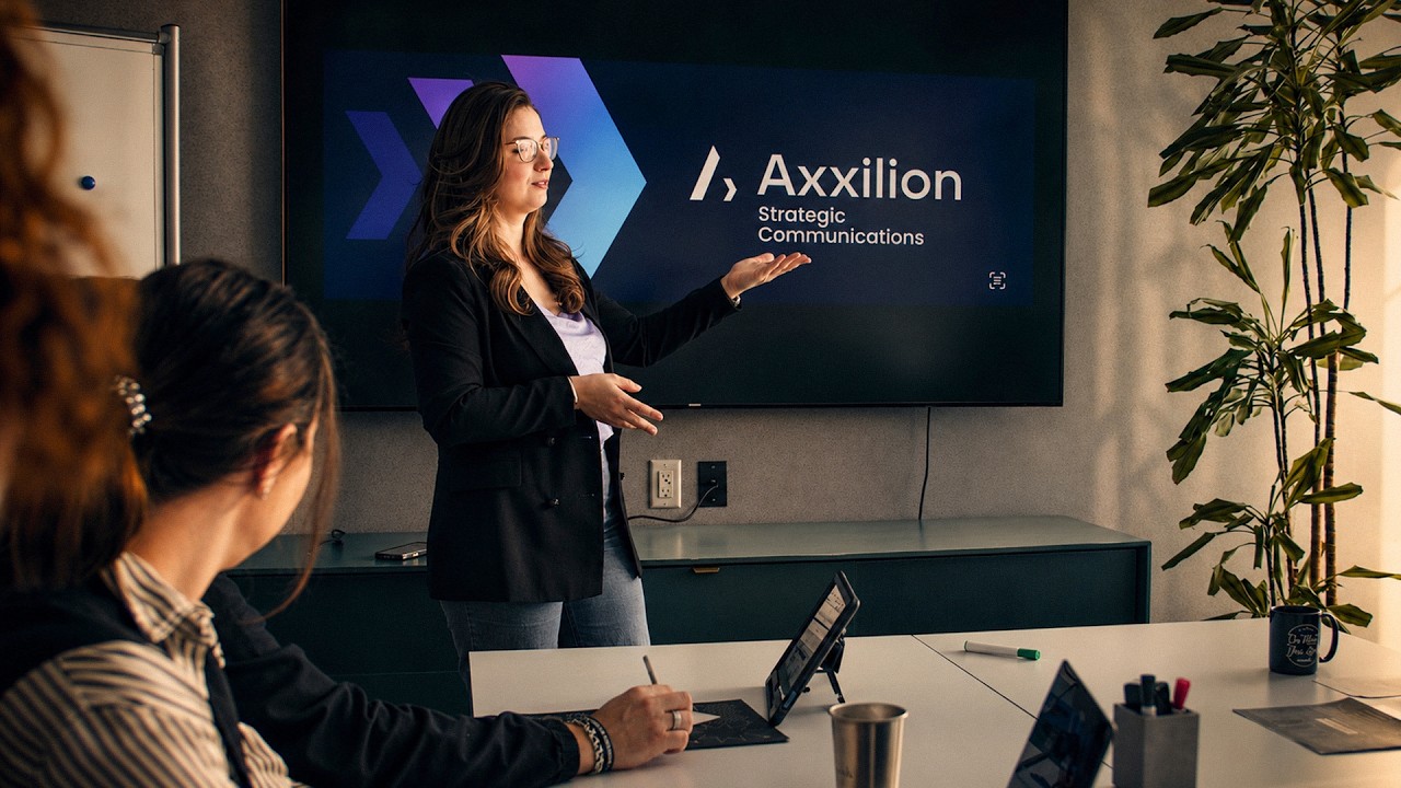 Poster frame for Axxilion Company Overview & Brand Video