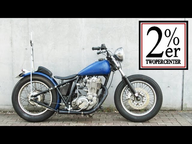 №185 SR400 ビンテージボバー 2％ER 右側 sr500 チョッパー bobber