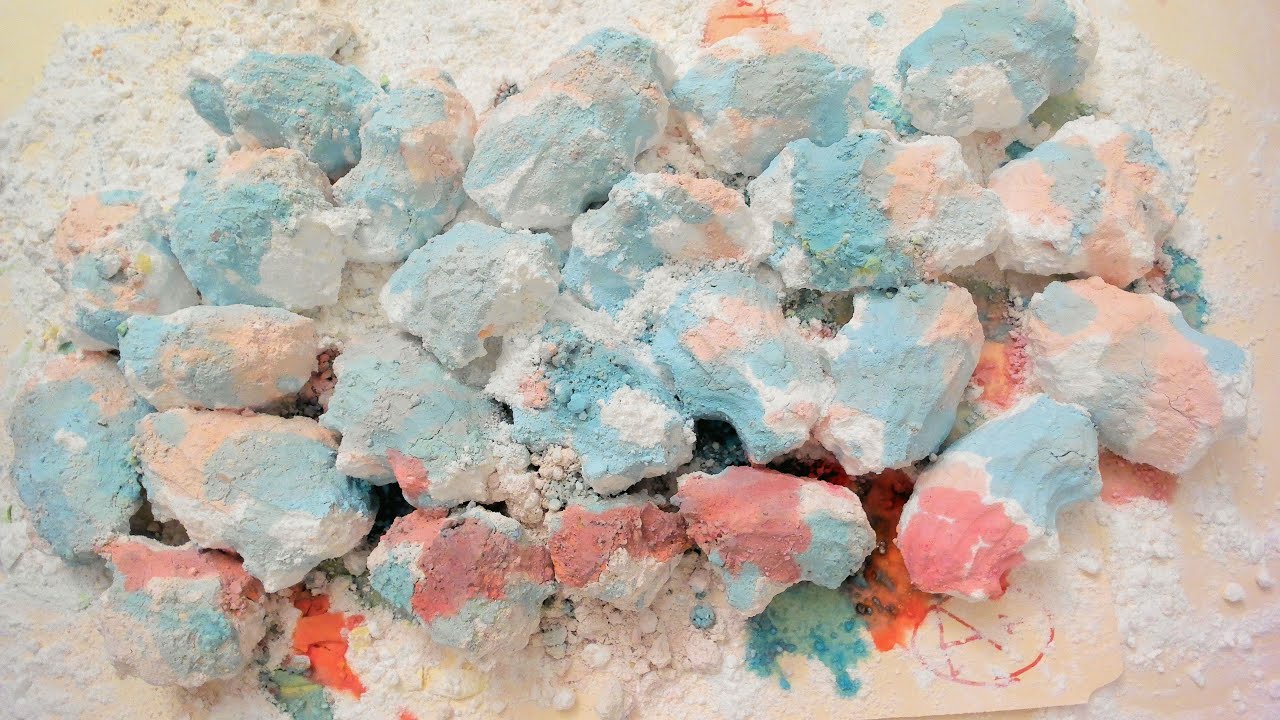 Ep 81 Rocks Dyed Gym Chalk Powder Chunks Super Soft Oddly