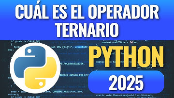 Cuál es el operador Ternario en Python