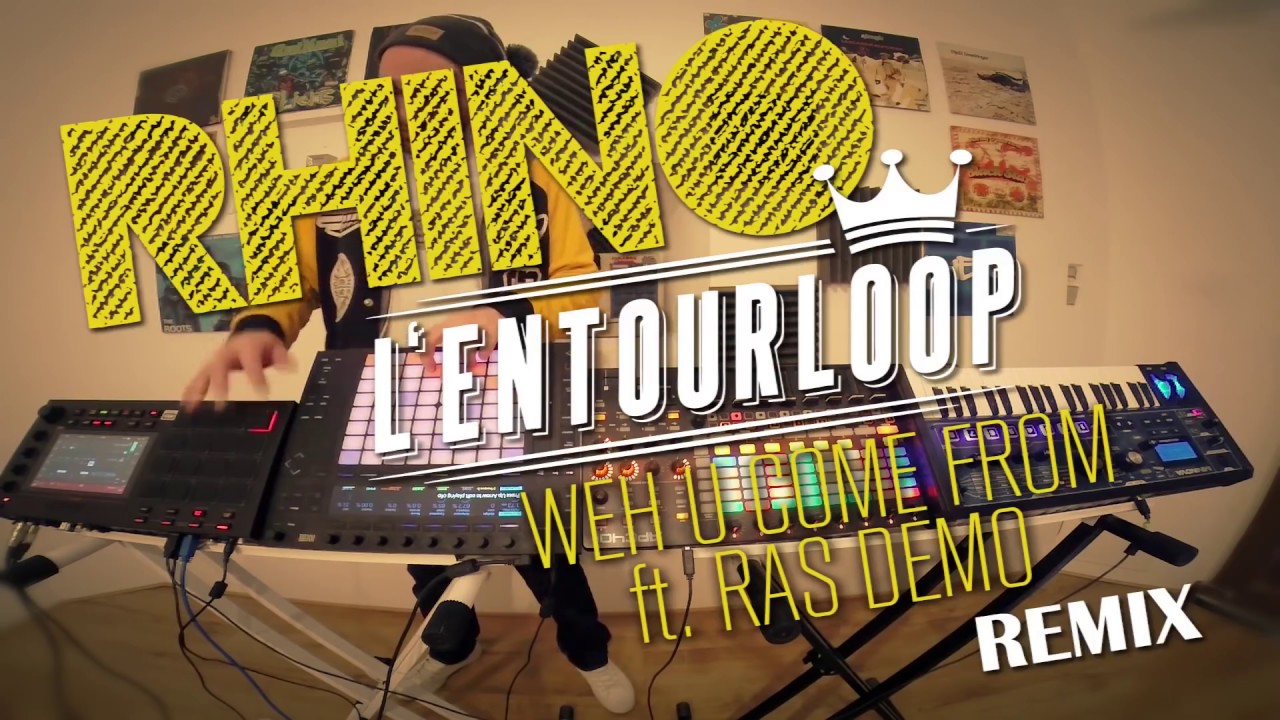 Mira L'Entourloop (RHINO REMIX) - Weh U Come From ft. Ras Demo en YouTube Mira L'Entourloop (RHINO REMIX) - Weh U Come From ft. Ras Demo en YouTube