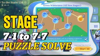 FULL STAGE 7-1 TO 7-7 PUZZLE SOLVING OF TO THE STAR | MOBILE LEGENDS