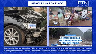 #AMAKURU YA SAA SABA/ 09/08/ 2025  Remera/Gisimenti:Umunamba yagonze Manager ahasiga ubuzima