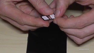 LG G8s ThinQ: How to insert the SIM card? Installation of the nano SIM cards (Tutorial)