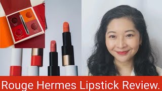 Red Lipstick: Rouge Hermes Lipstick Review - YouTube
