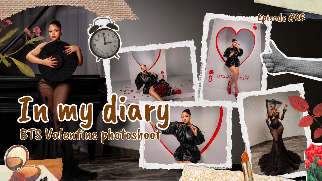 Fahyvanny | In My Diary |S01 EP05| BTS Valentine Photoshoot (Lifestyle Vlog By Fahyvanny)