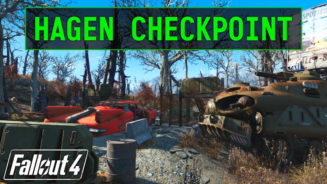 Fallout 4 | Hagen Checkpoint - YouTube
