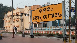 CTC Junction, Cuttack railway station Odisha, Indian Railways Video in 4k ultra HD