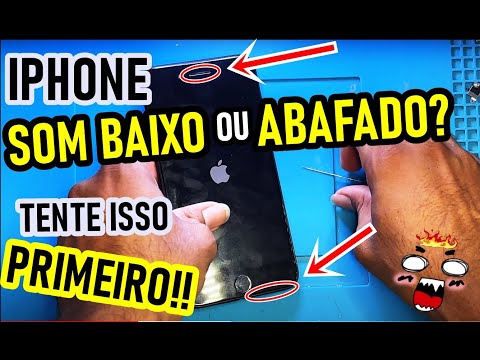 Vídeo: Por que o som do meu iPhone 7 plus é tão baixo?