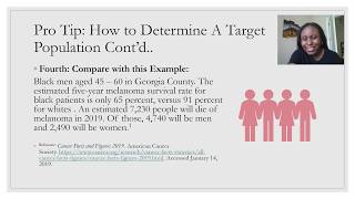 How to determine the target population for your nonprofit program or business service idea