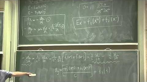 Electromagnetism - LECTURE 12 Part 04/04 - by Prof Robert de Mello Koch