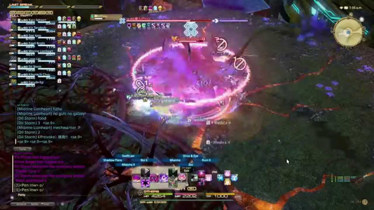 FFXIV The Second Coil of Bahamut Turn 1 (Masamune) SMN YouTube
