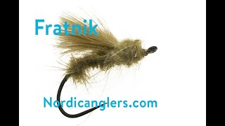 Dry fly fly tying lesson, Step by step trout fly: Fratnik