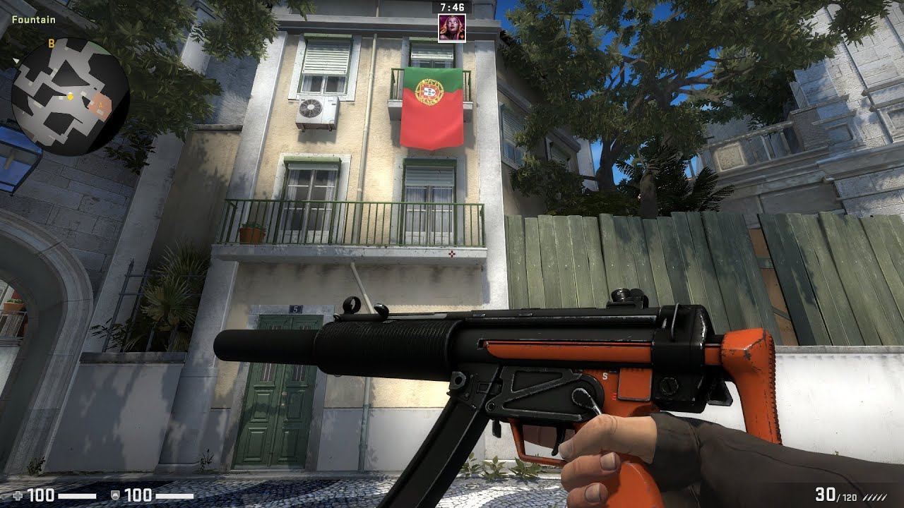 CSGO MP5-SD Nitro Field Tested - YouTube