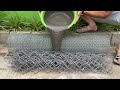 The best cement diy pots at home tips make plant pots from iron nets and cement