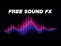 Free sound effects pack youtubers use  royalty free