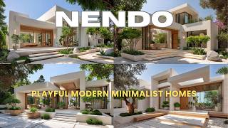Nendo Playful Modern Minimalist Homes with Unexpected Smart Ideas