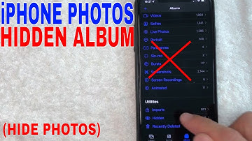 ✅  How To Create Hidden Photo Album On iPhone 🔴