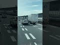 大型トラック対普通車の事故#Shorts