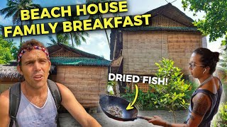 PHILIPPINES BEACH HOUSE FAMILY BREAKFAST - Dried Fish And Province Life In Davao