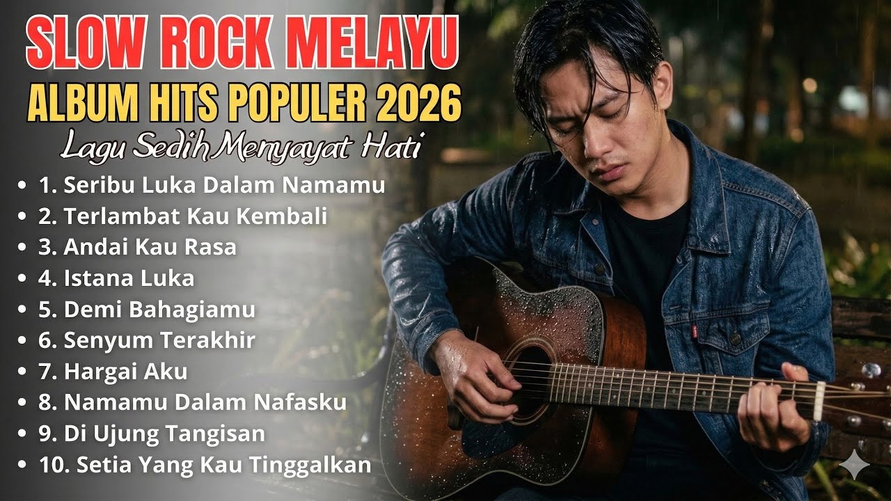 KUMPULAN LAGU SEDIH MENYAYAT HATI - SLOW ROCK MELAYU TERBARU 2026 / Lagu Pop Minang / Slow Melayu🎶