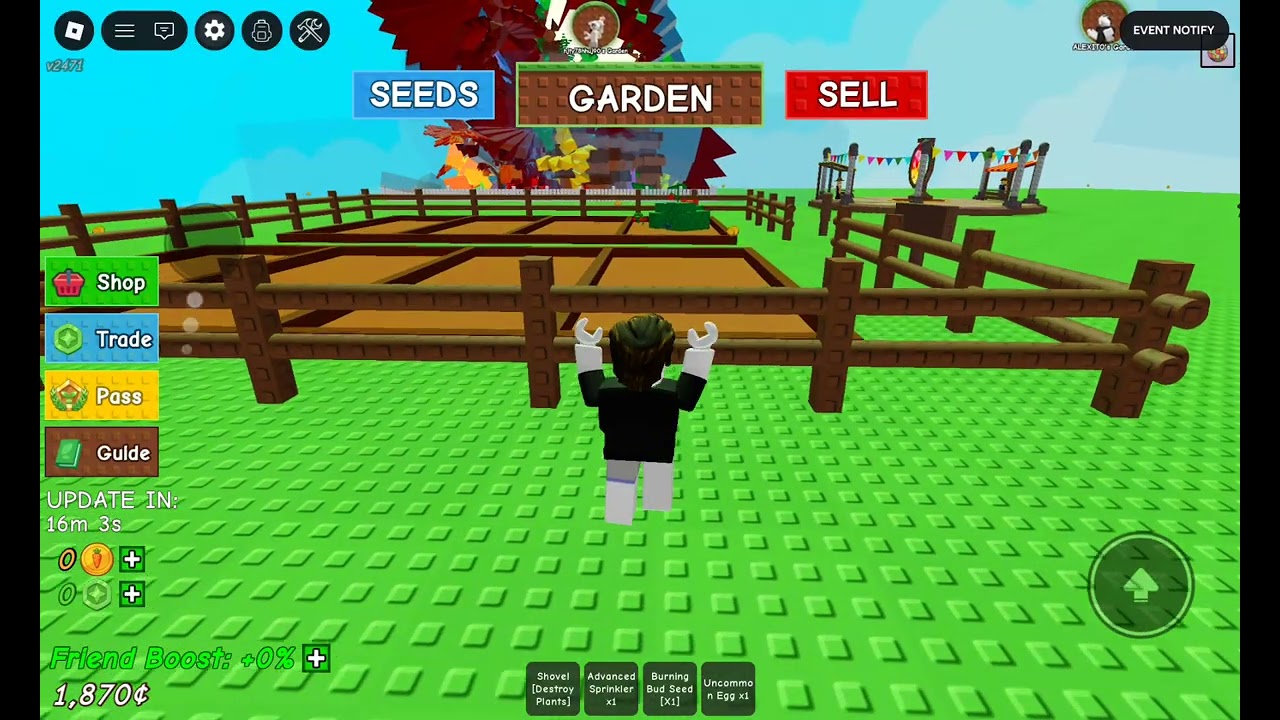 ADMIN ABUSE GROW A GARDEN PRIMERA VEZ