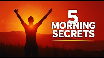 5 Morning Secrets to Boost Energy Without Coffee (Science Backed)