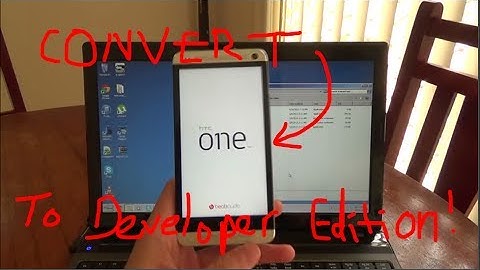How to convert your HTC One to Developer Edition