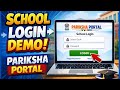School Login Complete Demo | Pariksha Portal Application | Competitive Exam Preparation| Pariksha AI