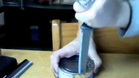 No can opener? No problem.