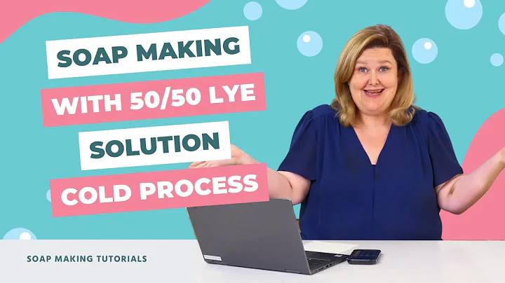 How to Formulate Soap Using 50/50 Lye Solution 👩‍🔬 Cold Process Soap Making
