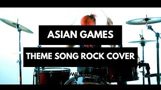 Asian Games 2018 Official Song - Bright As The Sun ROCK Cover By Jeje GuitarAddict ft Jon Skinner chords