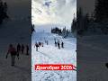 Курорт Драгобрат. Бугельный подъёмник «Карпатская чайка», 4.01.2026. #драгобрат  #snowboarding