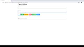 Calculadora en JavaScript, HTML Y Bootstrap
