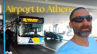 ATHENS AIRPORT Hack Save BIG Money on Transport: Taxis v Metro v Shuttle Bus