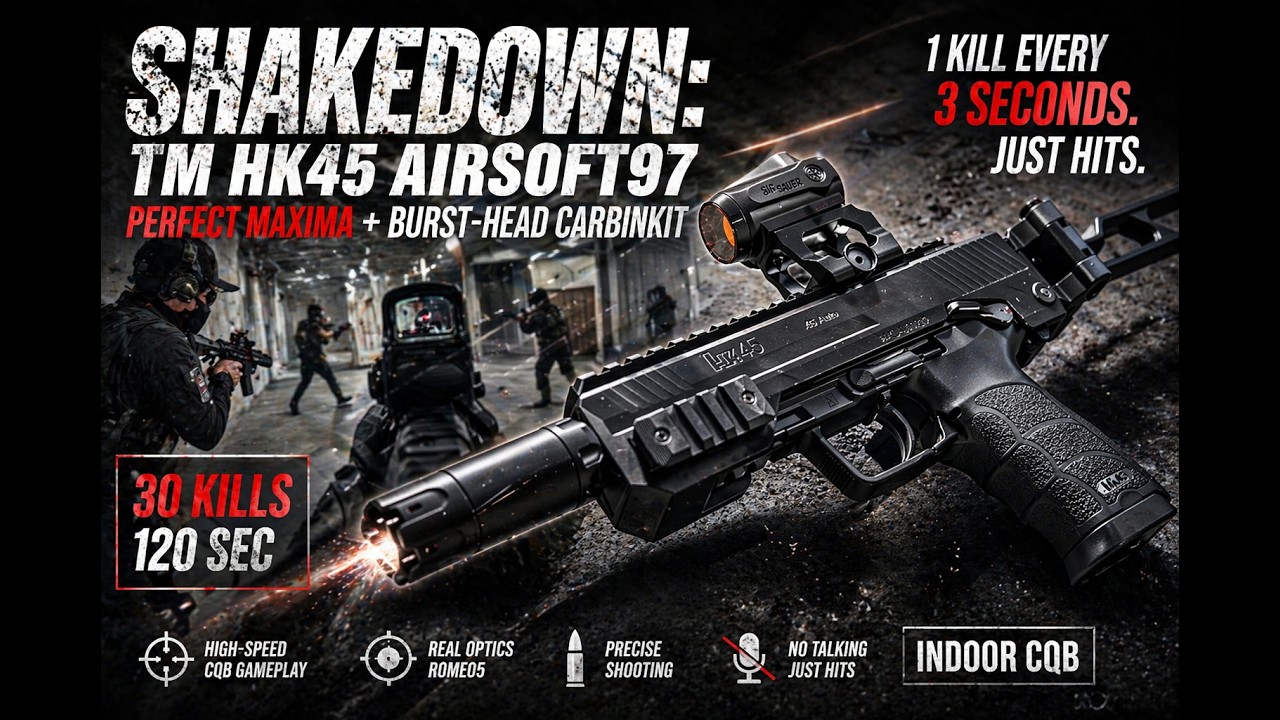 HK45 カービンキットを実践投入 - BLOG HARLEY