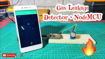 Gas Detector System With Notification Using NodeMcu & Blynk Application By #technoesolution