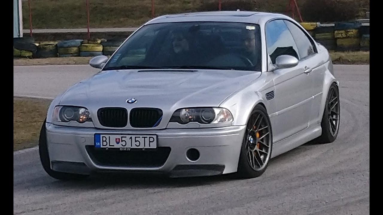 BMW E46 M3 Intake sound K&N air filter S54B32 engine sound YouTube