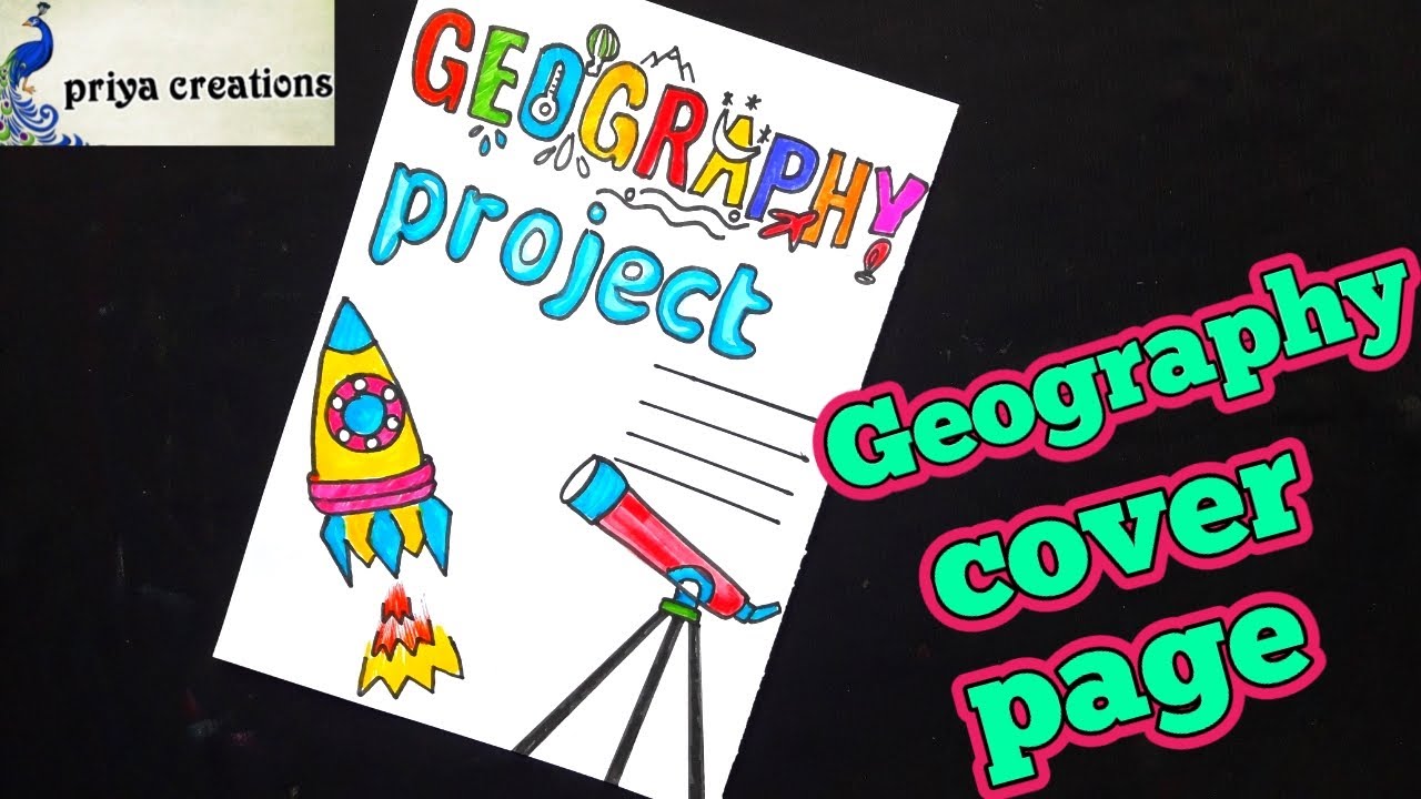 Border Design For Geography Project Work - YouTube