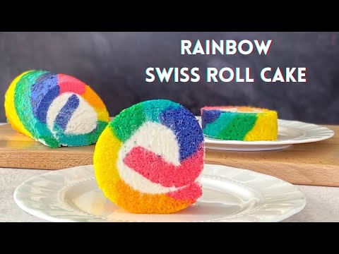 RAINBOW SWISS ROLL