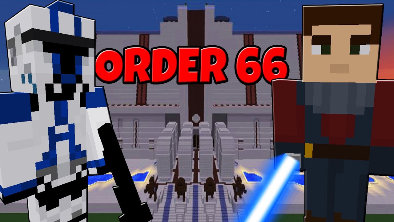 501st ORDER 66 on the JEDI TEMPLE! - Minecraft: Star Wars the Clone ...